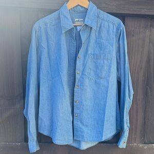 Pendleton Denim Blue Button Down Shirt